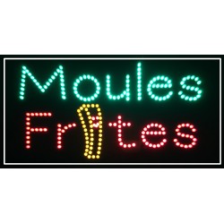 Moules Frites 60x30x2.5cm