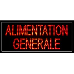 ALIMENTATION GENERALE...