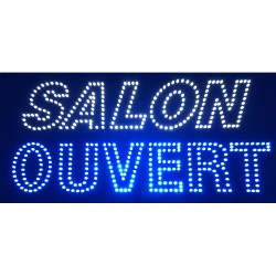 SALON OUVERT Bleu/Blanc...